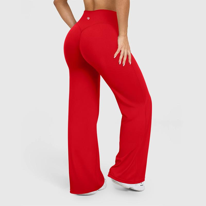 Women’s Casual Pants – High-Waisted, Loose-Fitting, Stretchy Straight-Leg Pants