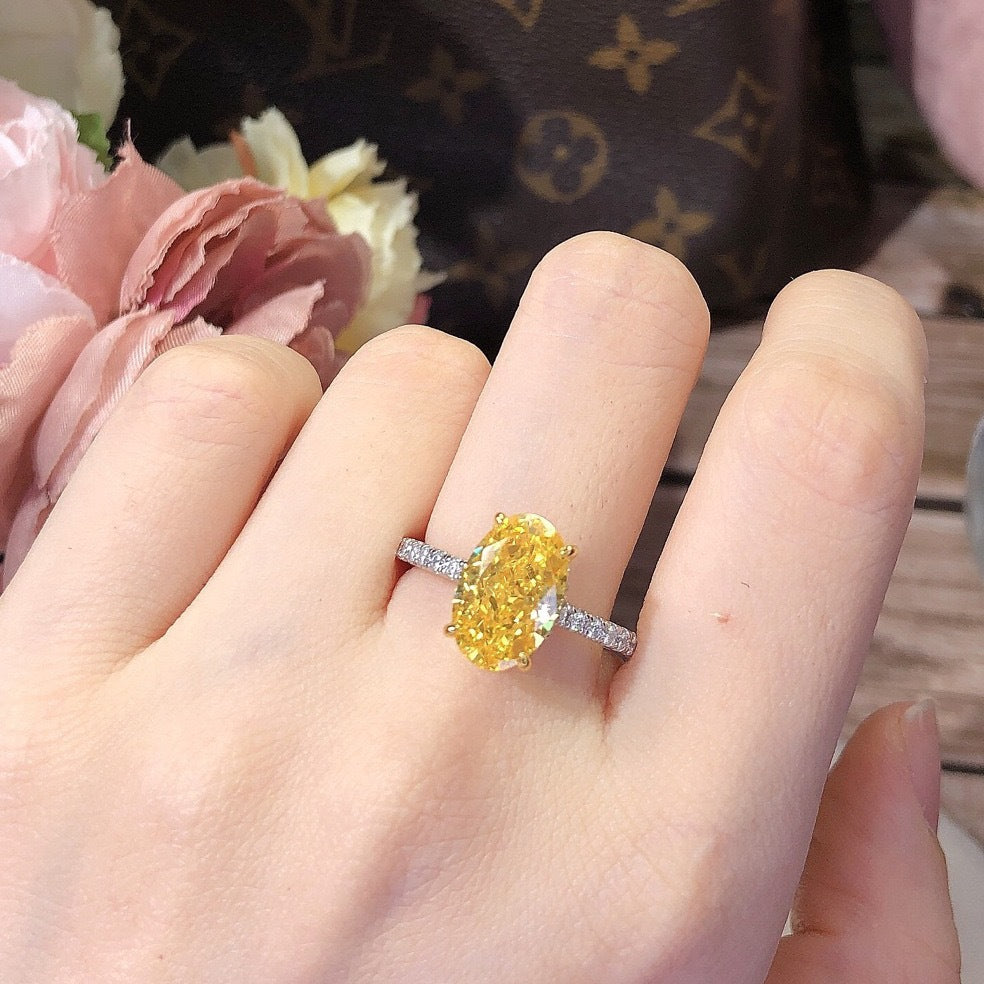New Oval Fashion Personalized Ring Women