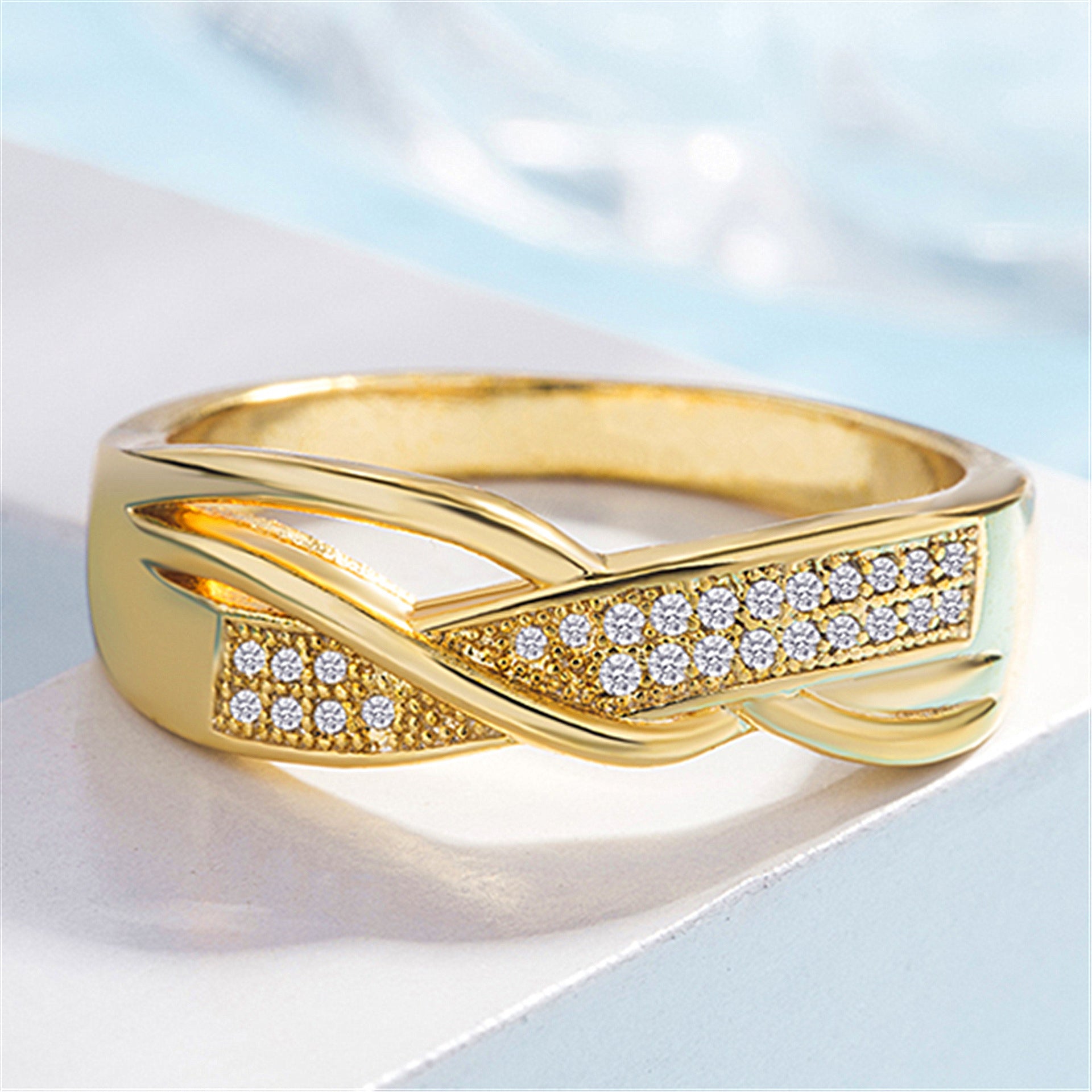Fashion New Creative Ribbon Women's Ring