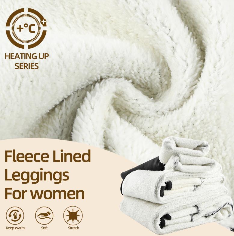 Thermal Thick FLeece Lined Leggings for Cold Winter