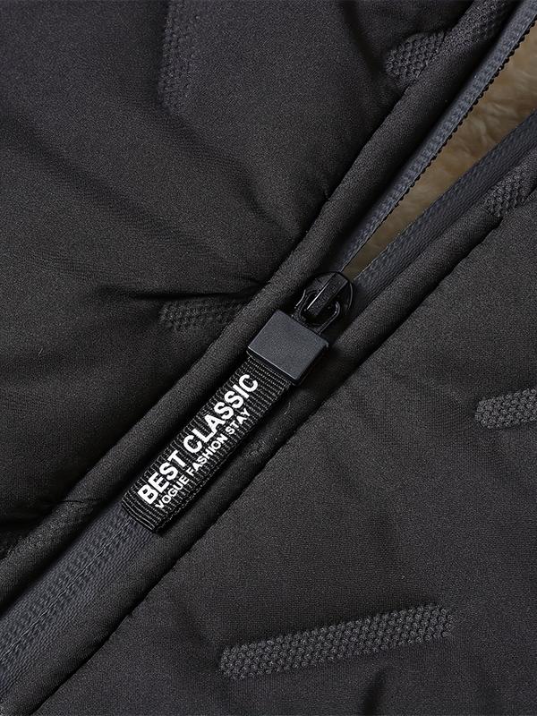 Hooded Lamb Woolen Cotton Jacket