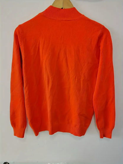 Women's Autumn Winter Round Neck Long Sleeve Sweater